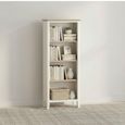 Marlow Slim Bookcase - White