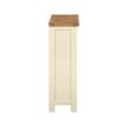 Lundy Bookcase - Low - Ivory Painted