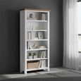 Lundy Bookcase - Tall - White Painted