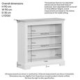 Cromwell Bookcase - Low - Grey Painted