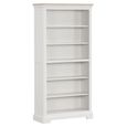 Cromwell Bookcase - Tall - Grey Painted