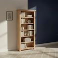 Wilmont Bookcase - Wide - Oak