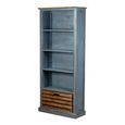 Bishop Bookcase - Tall - Grey Painted