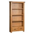 Somer Bookcase - Wide - Oak