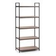 Tribeca Tall Bookcase - Oak