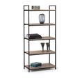 Tribeca Tall Bookcase - Oak