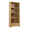 Curve Bookcase - 1 Drawer - Oak