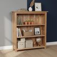Nimbus Bookcase - Low - Oak