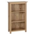 Nimbus Bookcase - Narrow Low - Oak