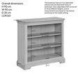 Cromwell Bookcase - Low - Oak