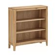 Dunmore Low Bookcase - Oak