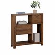 Monterey Compact Bookcase - Acacia Wood