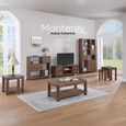 Monterey Compact Bookcase - Acacia Wood