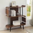 Vienna Short Bookcase - Walnut - PC611