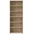 Clearance - Prima Bookcase - High - Oak - A546
