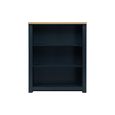 Highgate Bookshelf - 3 Tier - Navy Blue Painted