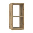 Mauro Shelving Unit - 2 Open - Artisan Oak
