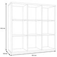 Mauro Shelving Unit - 9 Open - Sonoma Oak