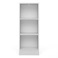 Basic Bookcase - Low - White