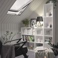 Basic Bookcase - Low - White