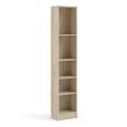 Basic Bookcase - Narrow - Oak