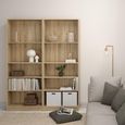 Basic Bookcase - Wide - Oak