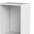 Basic Bookcase - Wide - White