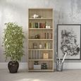 Prima Bookcase - High - Oak