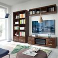 Imperial Shelving Cabinet - Open - Narrow - Mahogany