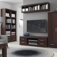 Imperial Shelving Cabinet - Open - Narrow - Mahogany
