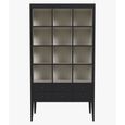 Barwick Bookcase - 6 Drawer - Triple - Charcoal