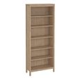 Barcelona Bookcase - Jackson Hickory Oak