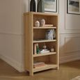 Stockholm Bookcase - Low - Oak