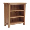 Hampshire Oak Bookcase - Low