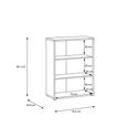 Alice Springs Bookcase - Low - Sand