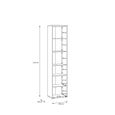 Alice Springs Bookcase - Tall - Light Grey