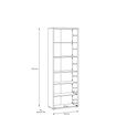 Alice Springs Bookcase - Wide - Sand
