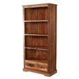 Coastal Bookcase - 2 Drawer - Large - Reclaimed Wood