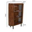 Slatted Bookcase - Slatted - Mango Wood
