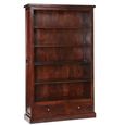 Jaipur Bookcase - 2 Drawer - Large - Solid Mango Wood