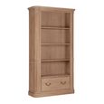 Cannes Bookcase - 1 Drawer - Timber Wood