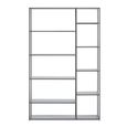Acero Metal Multi Shelf Unit - Grey