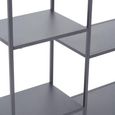 Acero Metal Multi Shelf Unit - Grey