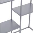 Acero Metal Shelving Unit - Grey