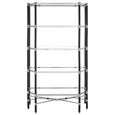 Allessi Shelving Unit - Clear Glass and Chrome - Large