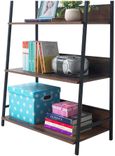 Alpena Rustic Oak Wide Open Shelving Unit