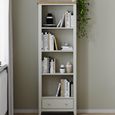 Arden Grey Painted Bookshelf