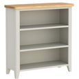 Arden Grey Painted Low Bookcase