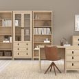 Barcelona Jackson Hickory Oak Bookcase