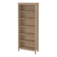Barcelona Jackson Hickory Oak Bookcase